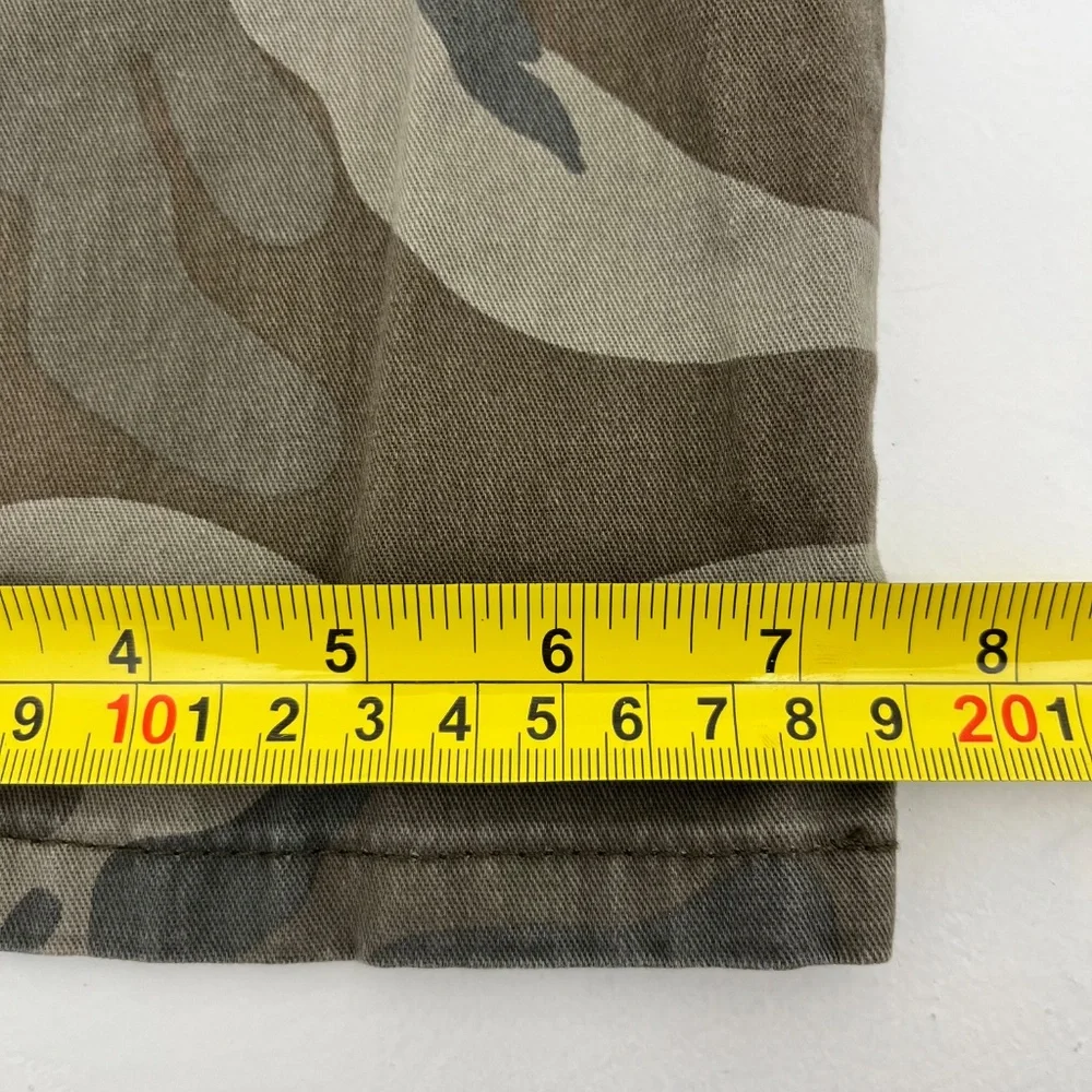 Wrangler Mens 38x30 Regular Taper Cargo Pants Green‎ Camouflage Army Flat Front